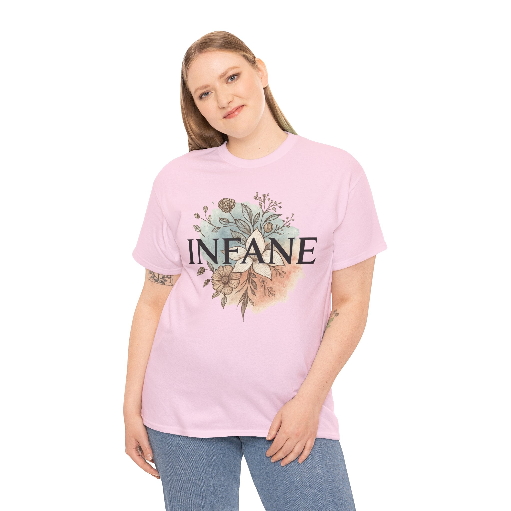 Floral Infane Unisex Heavy Cotton TxEU