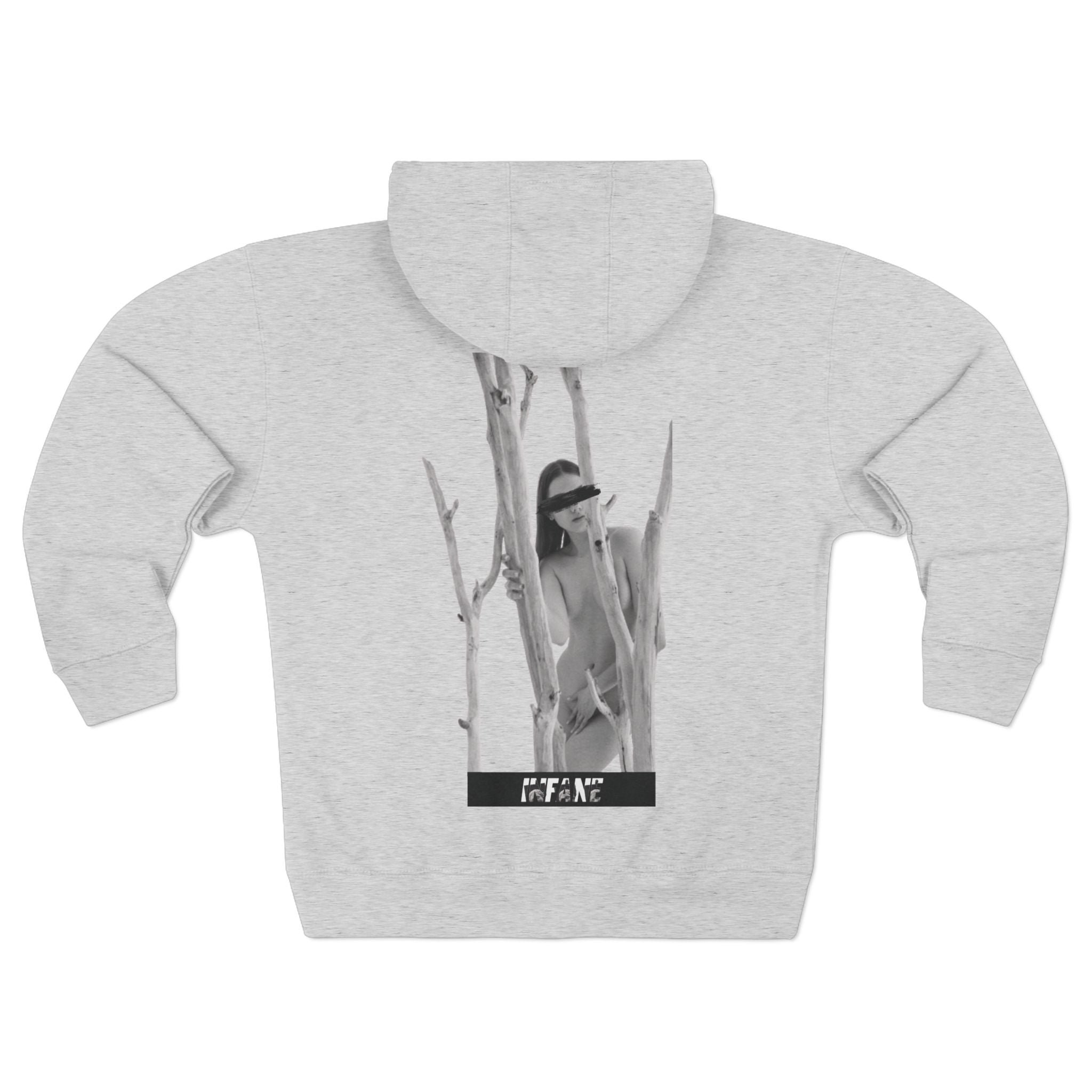 Unisex Zip Hoodie x Back Design EU