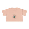 Floral Vibes Women's Crop Tee Infane