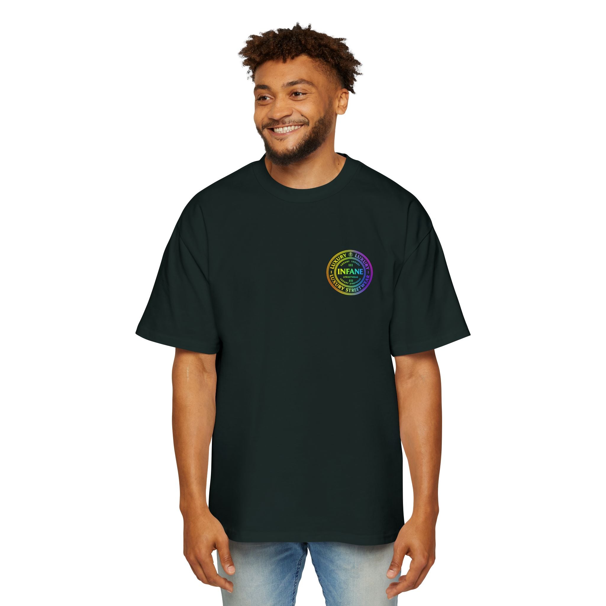 Men's Heavy Oversized Circle T-shirt | Infane Tshirt