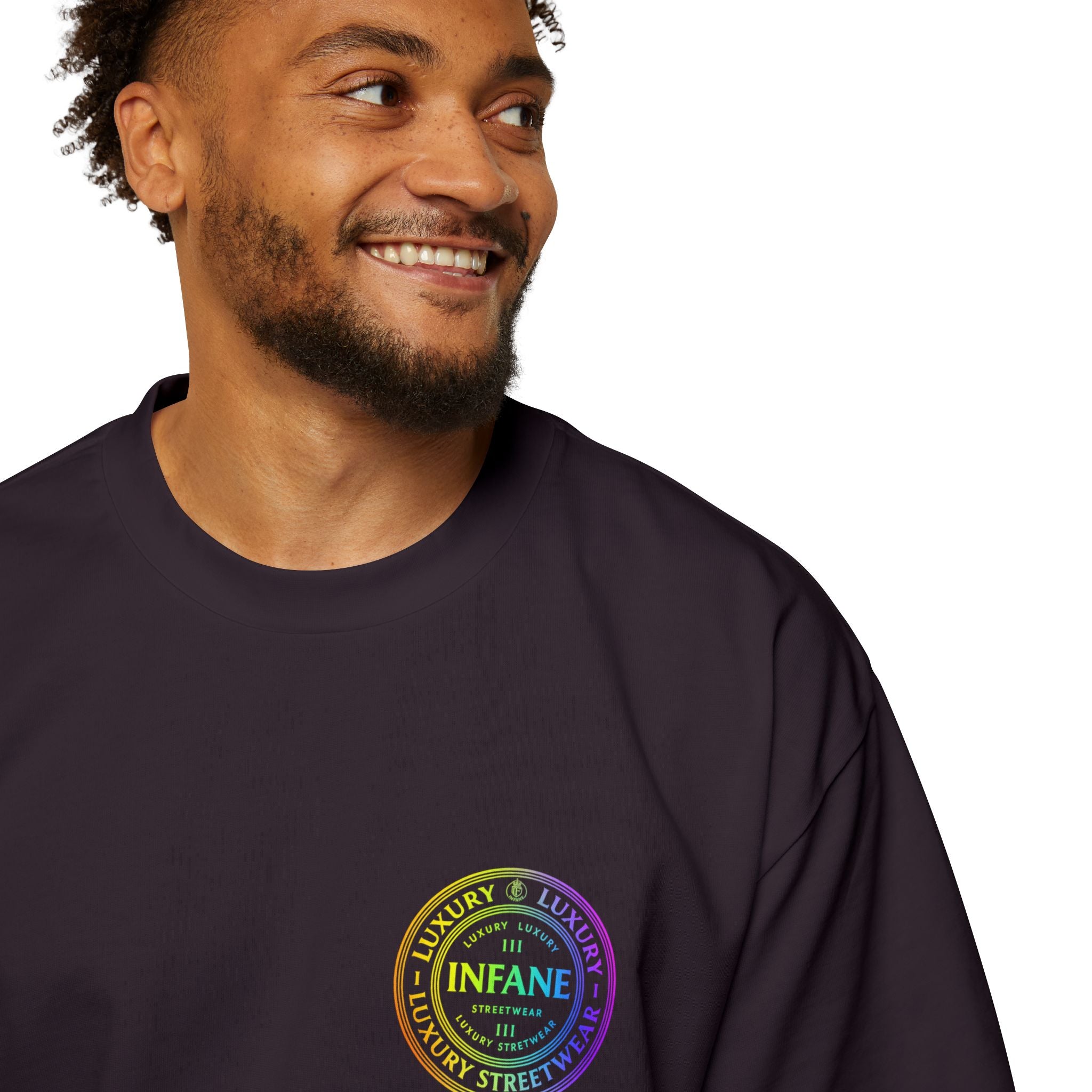 Men's Heavy Oversized Circle T-shirt | Infane Tshirt