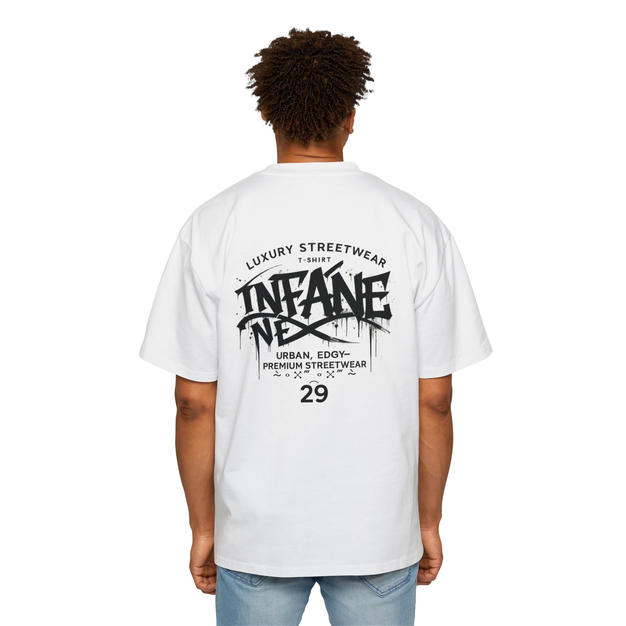 Graffity Streetwear Men's Oversized Tee | Infane Tshirt