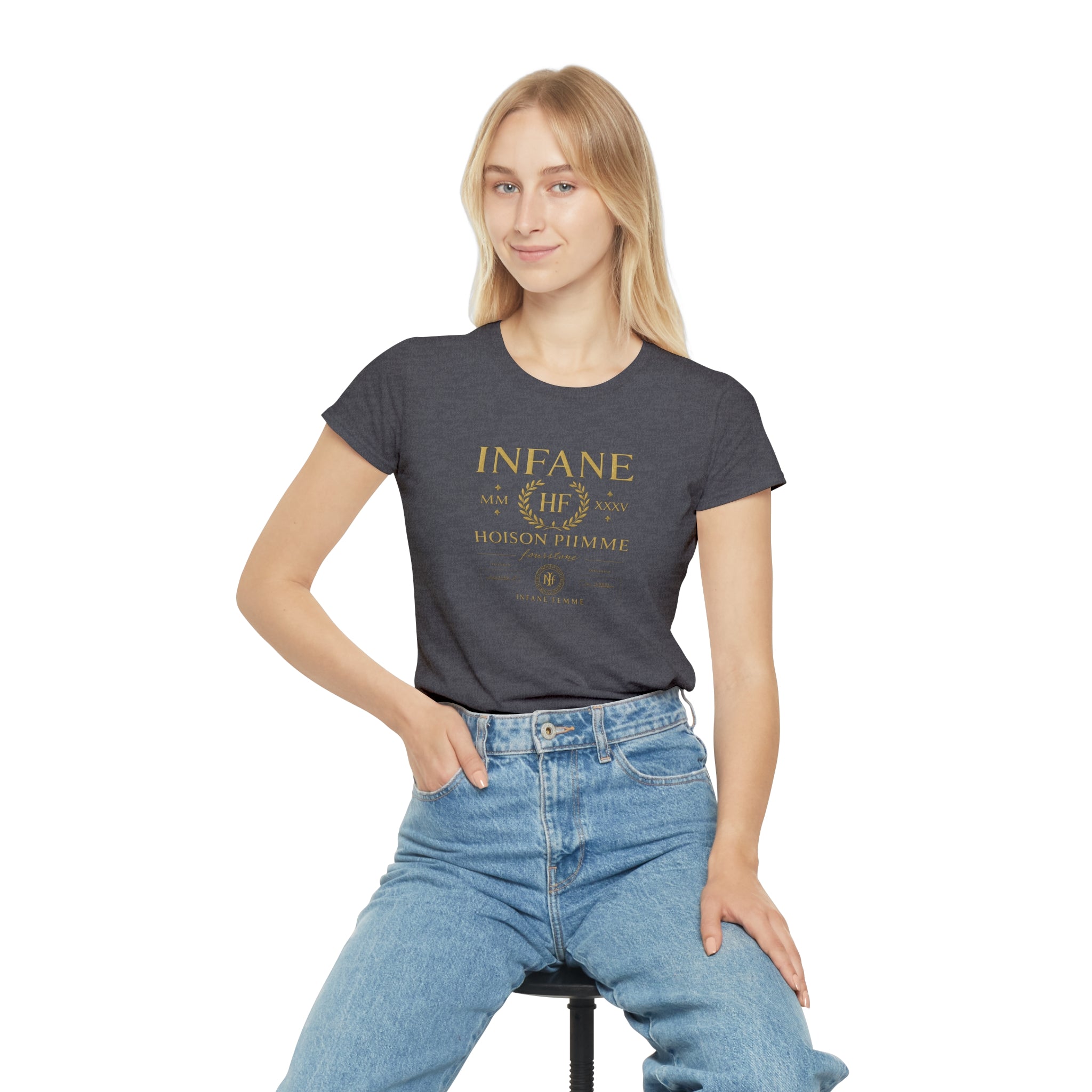 Gold Hoison Fourstone Iconic T-Shirt | Infane Femme Eu