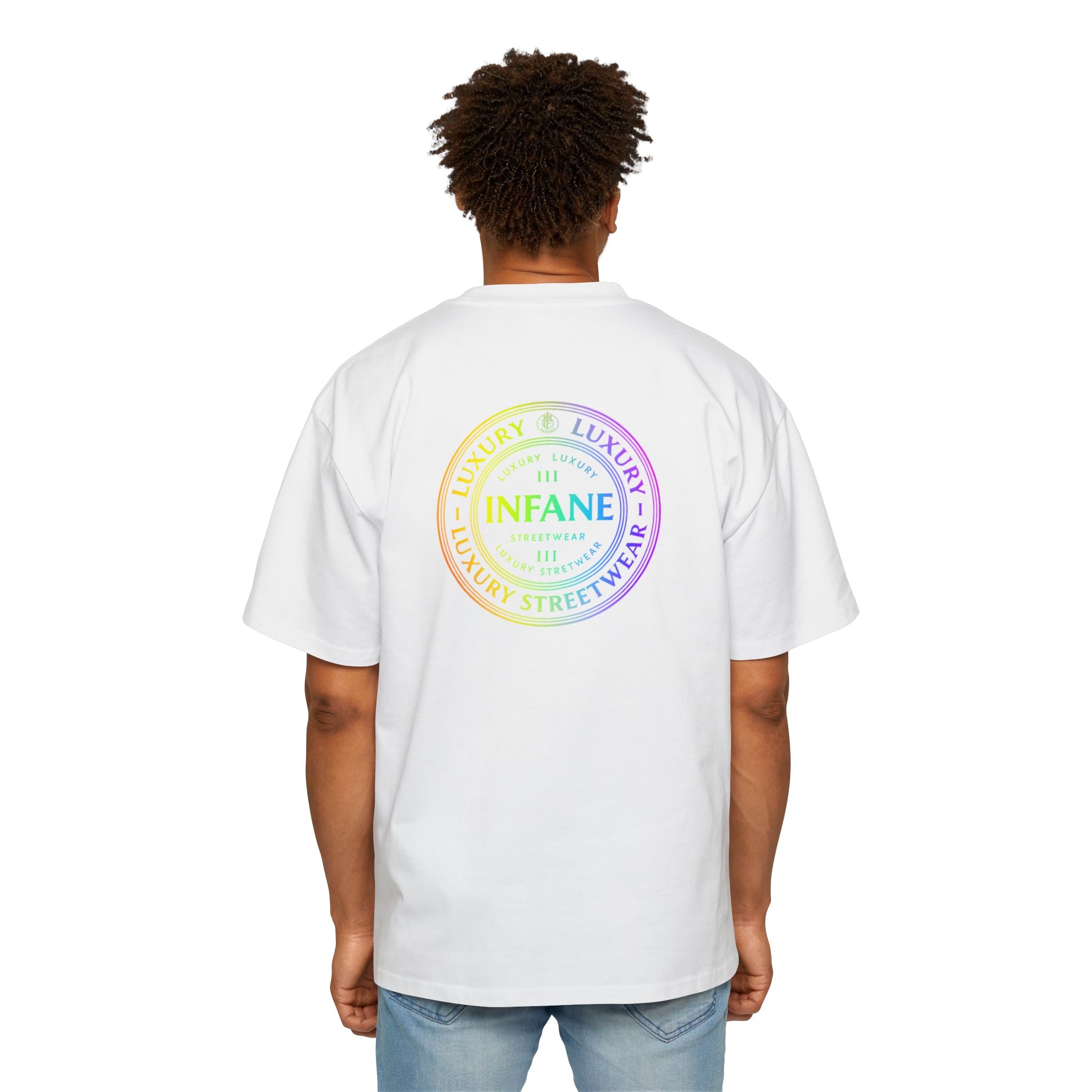 Men's Heavy Oversized Circle T-shirt | Infane Tshirt
