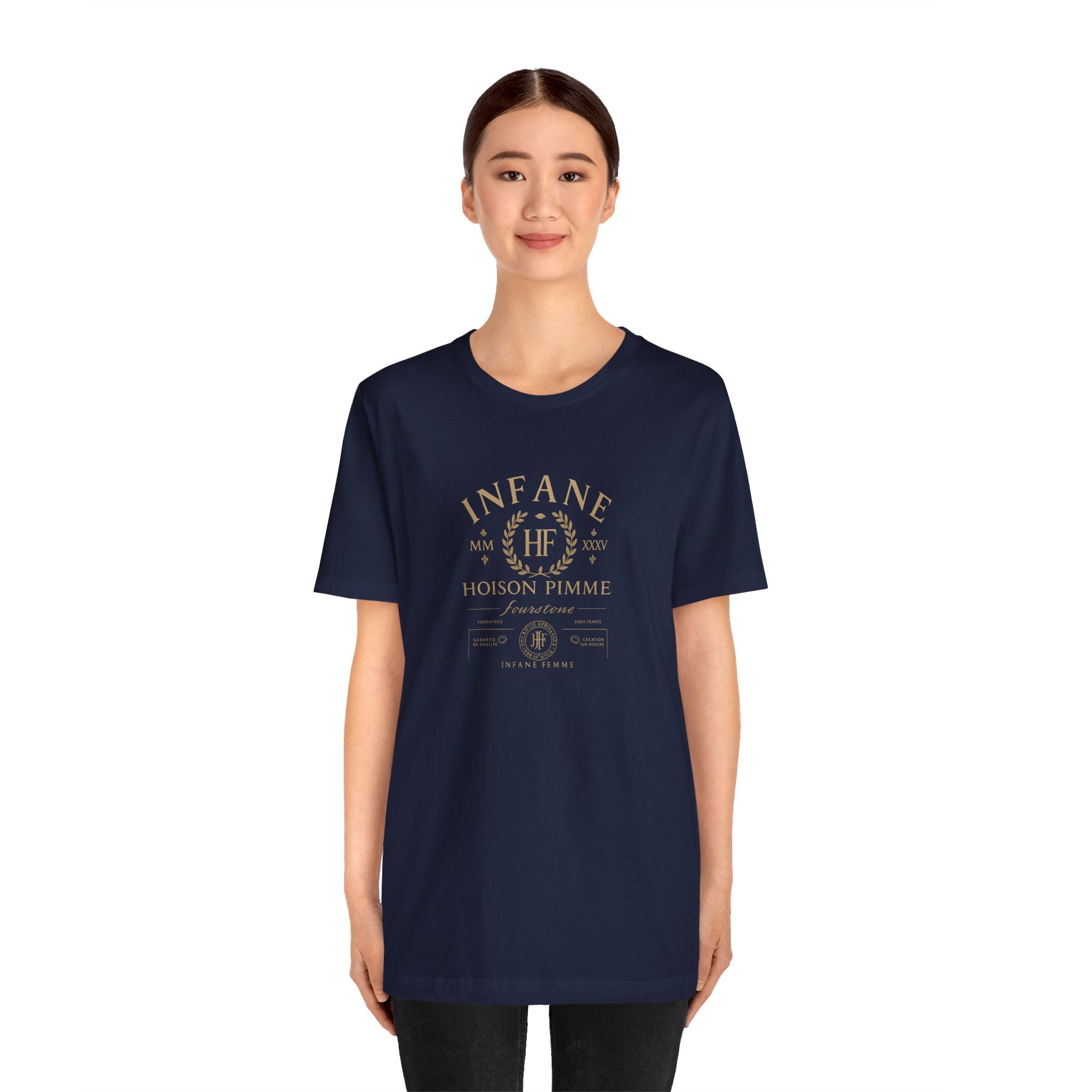 Light Gold Hoison Fourstone Iconic T-Shirt | Infane Femme Eu Unisex