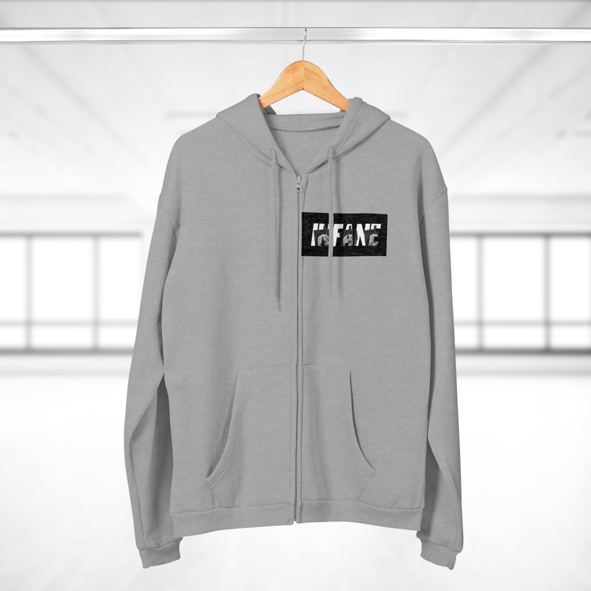 Unisex Hooded Zip Sweatshirt