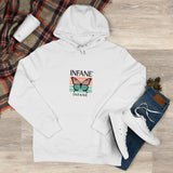 King Butterfly Hooded Sweatshirt - Unisex Hoodie EU