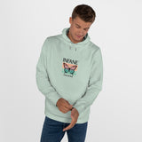 King Butterfly Hooded Sweatshirt - Unisex Hoodie EU