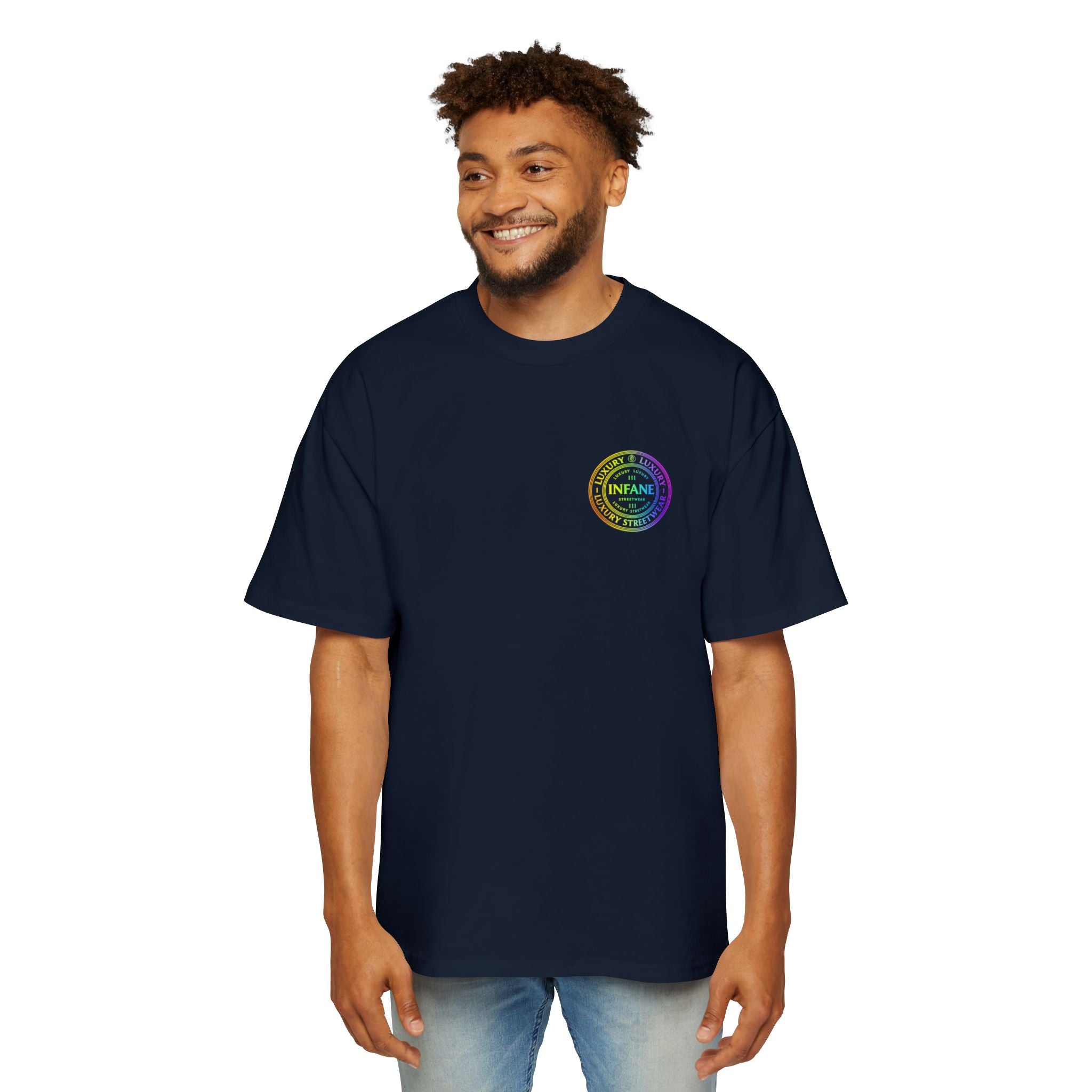 Men's Heavy Oversized Circle T-shirt | Infane Tshirt