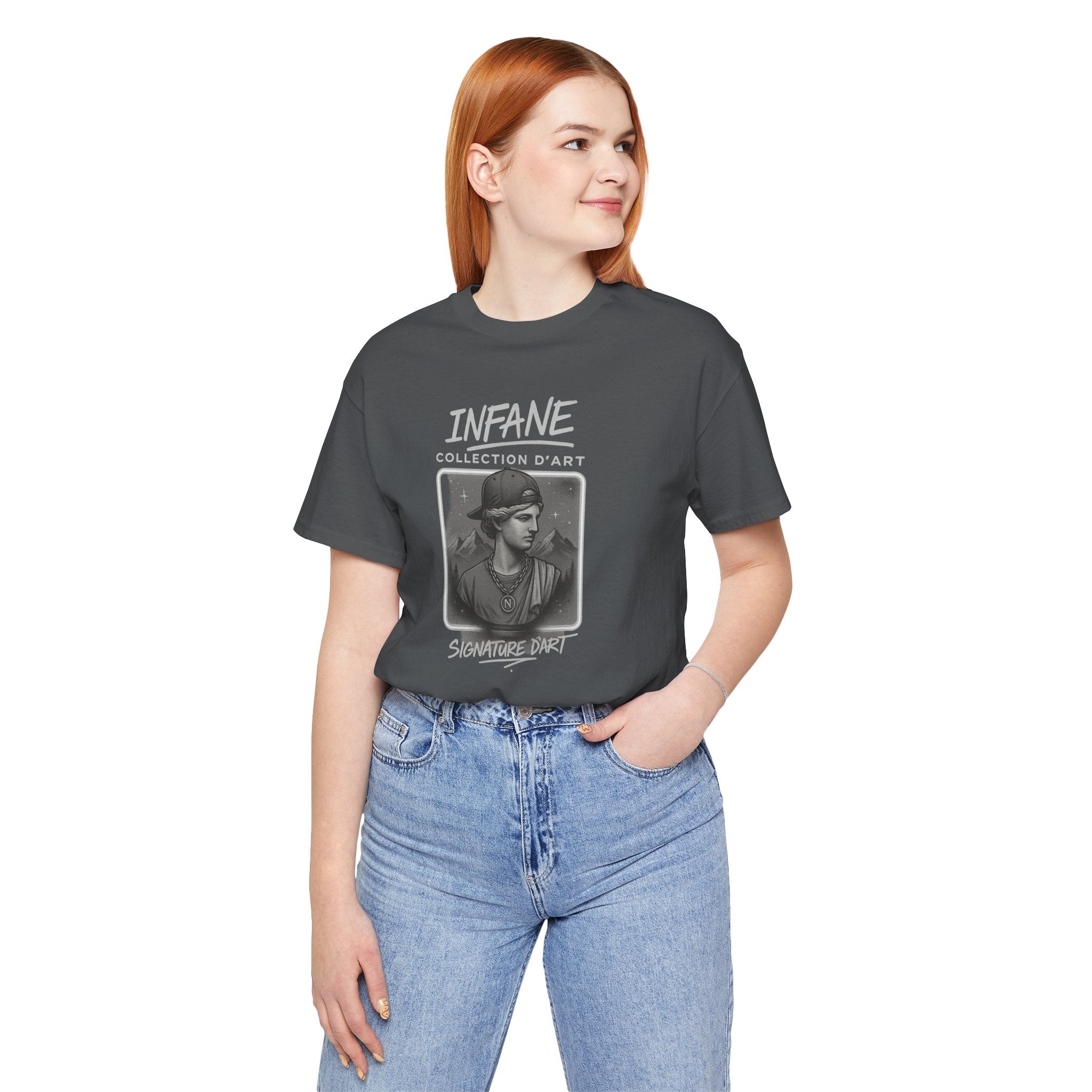 Statue Cap Unisex Jersey Tshirt | Infane Europe Edition