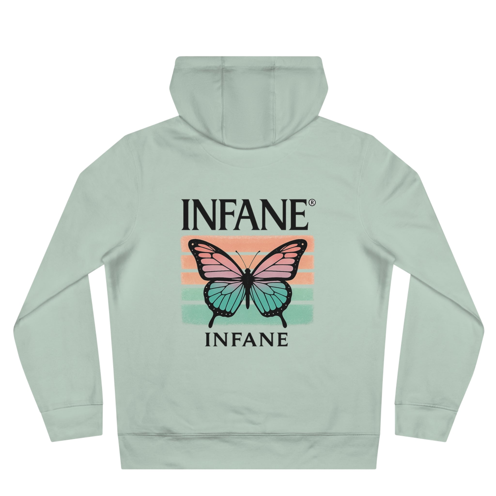 King Butterfly Hooded Sweatshirt - Unisex Hoodie EU