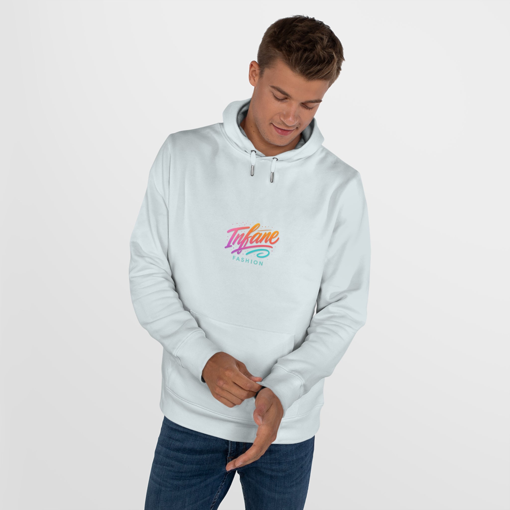 Trendy King Unisex Hooded Sweatshirt - EU