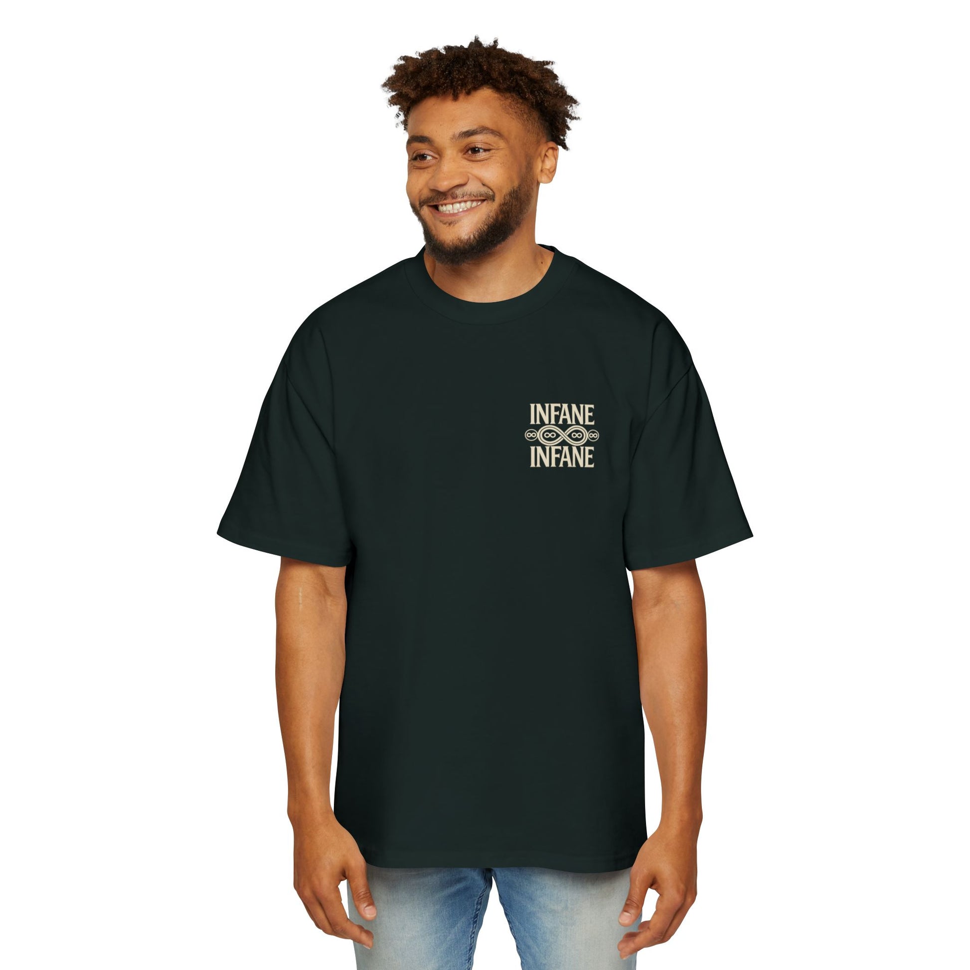 Heavy Luxury Oversized Te Streetwear | Tshirt Infane