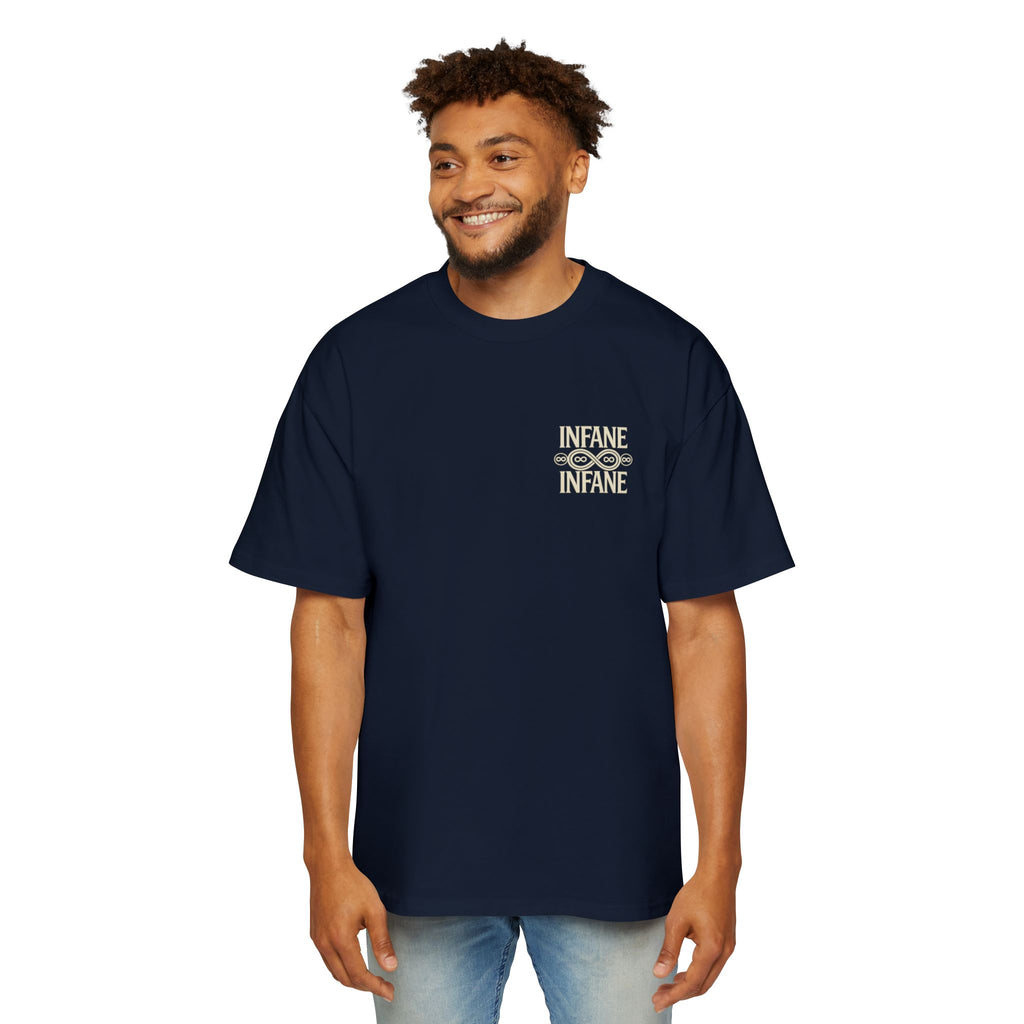 Heavy Luxury Oversized Te Streetwear | Tshirt Infane