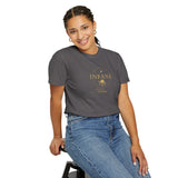 Infane Circle Rose Unisex Garment-Dyed T-shirt