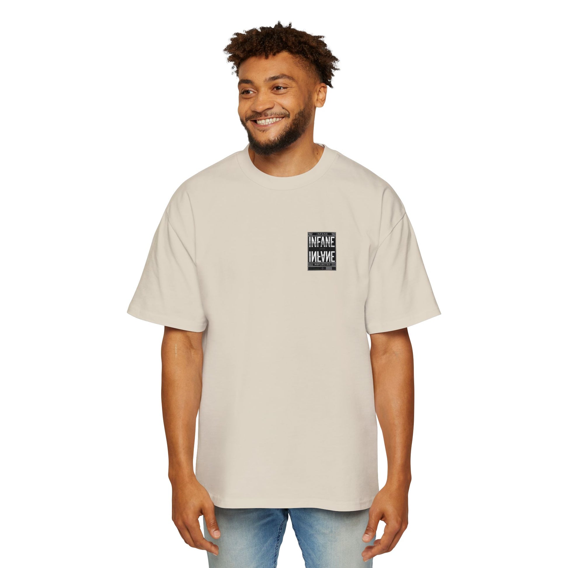 Men's Oversized Graphic Tee | Infane Reflected