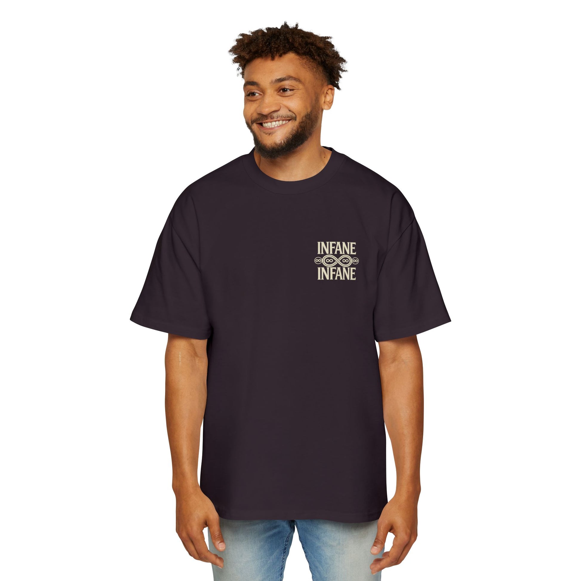 Heavy Luxury Oversized Te Streetwear | Tshirt Infane