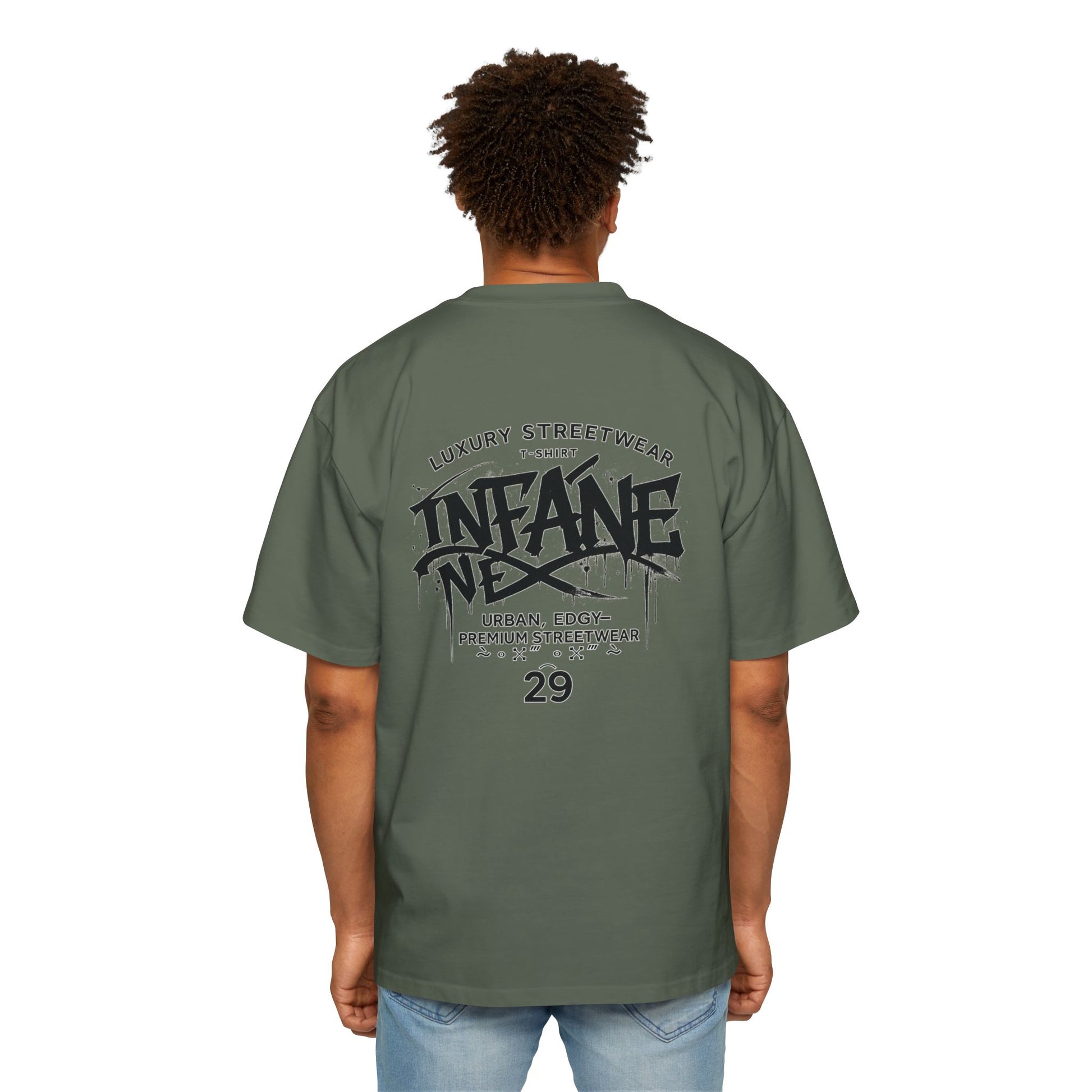 Graffity Streetwear Men's Oversized Tee | Infane Tshirt