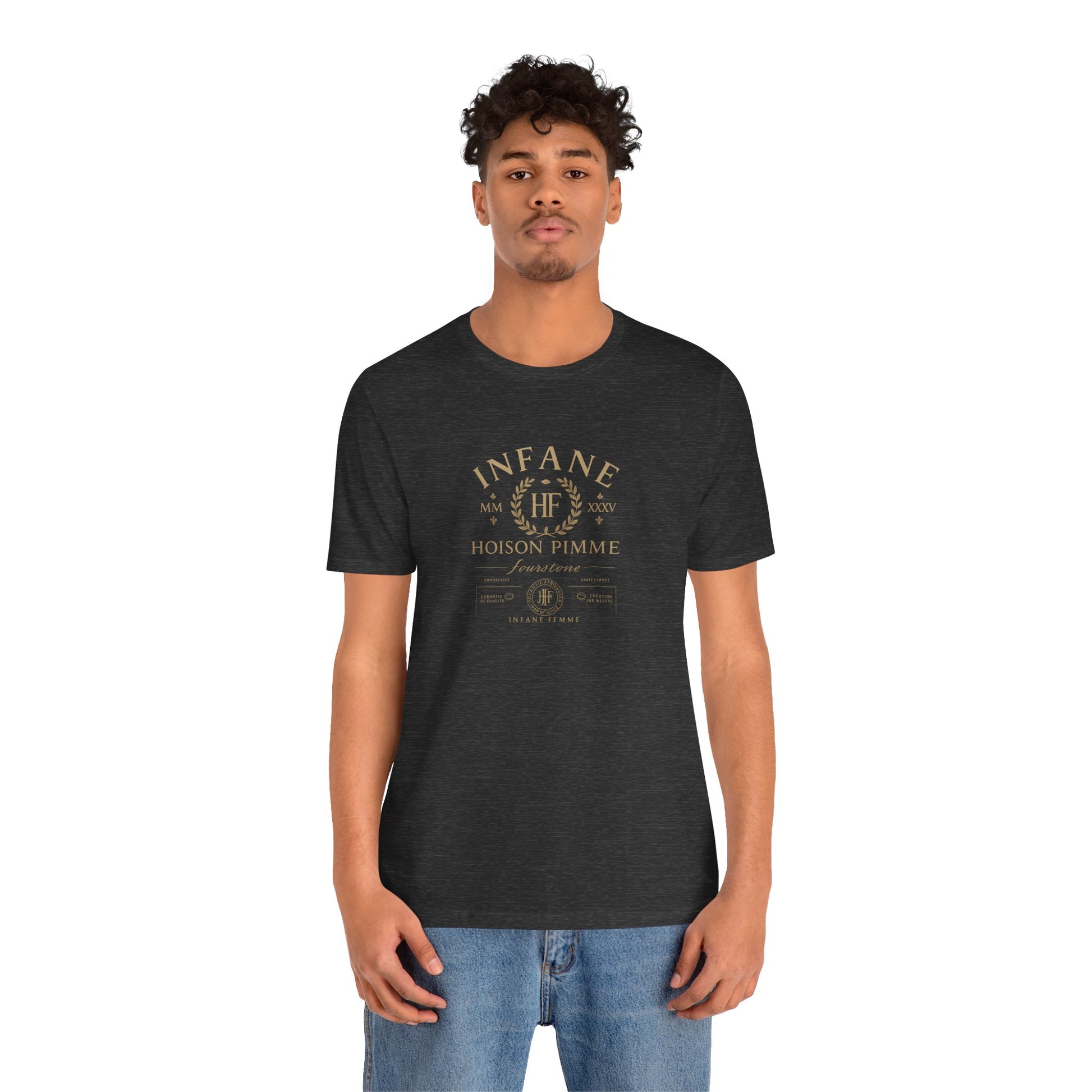 Light Gold Hoison Fourstone Iconic T-Shirt | Infane Femme Eu Unisex