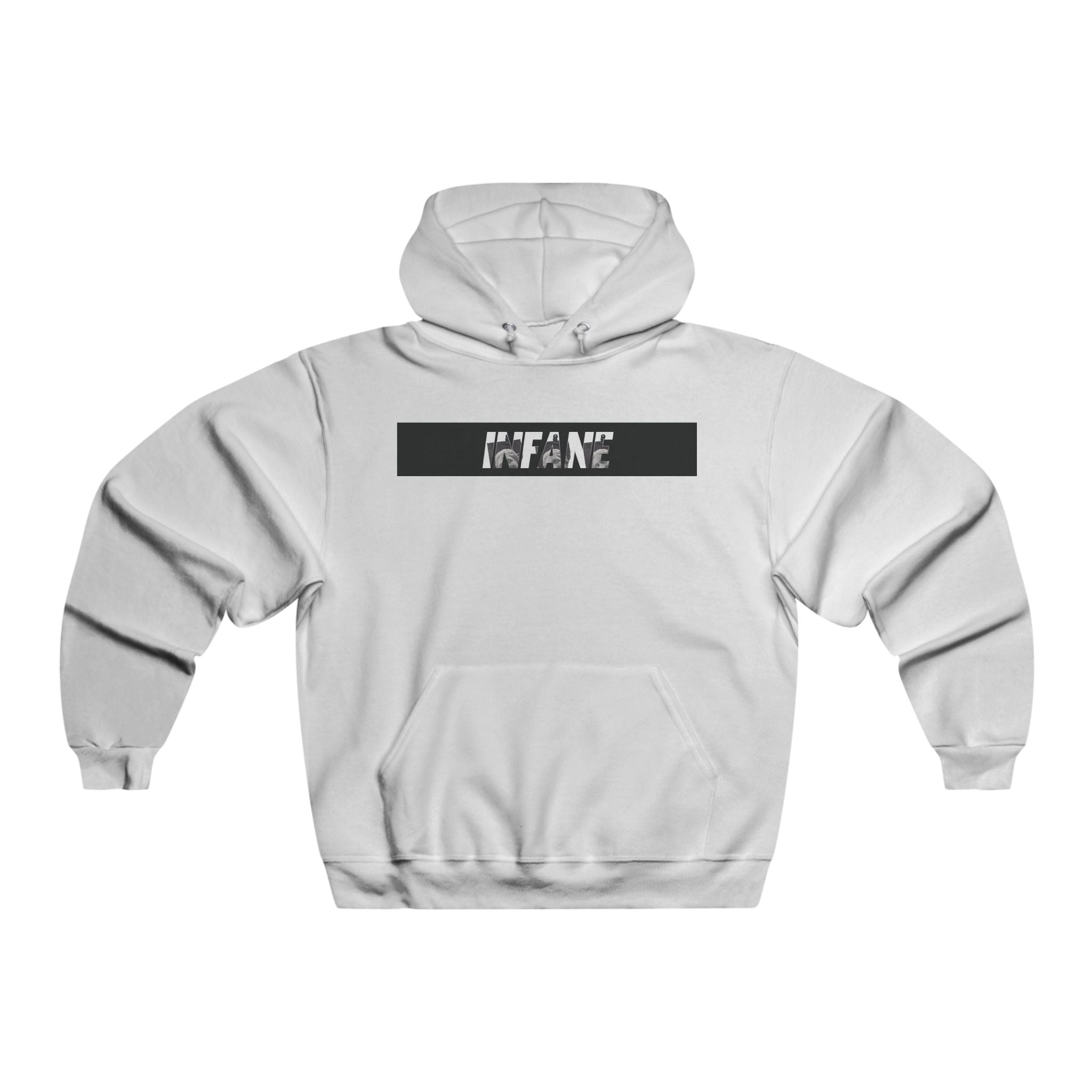Men's Hooded Sweatshirt -Infane Stripe