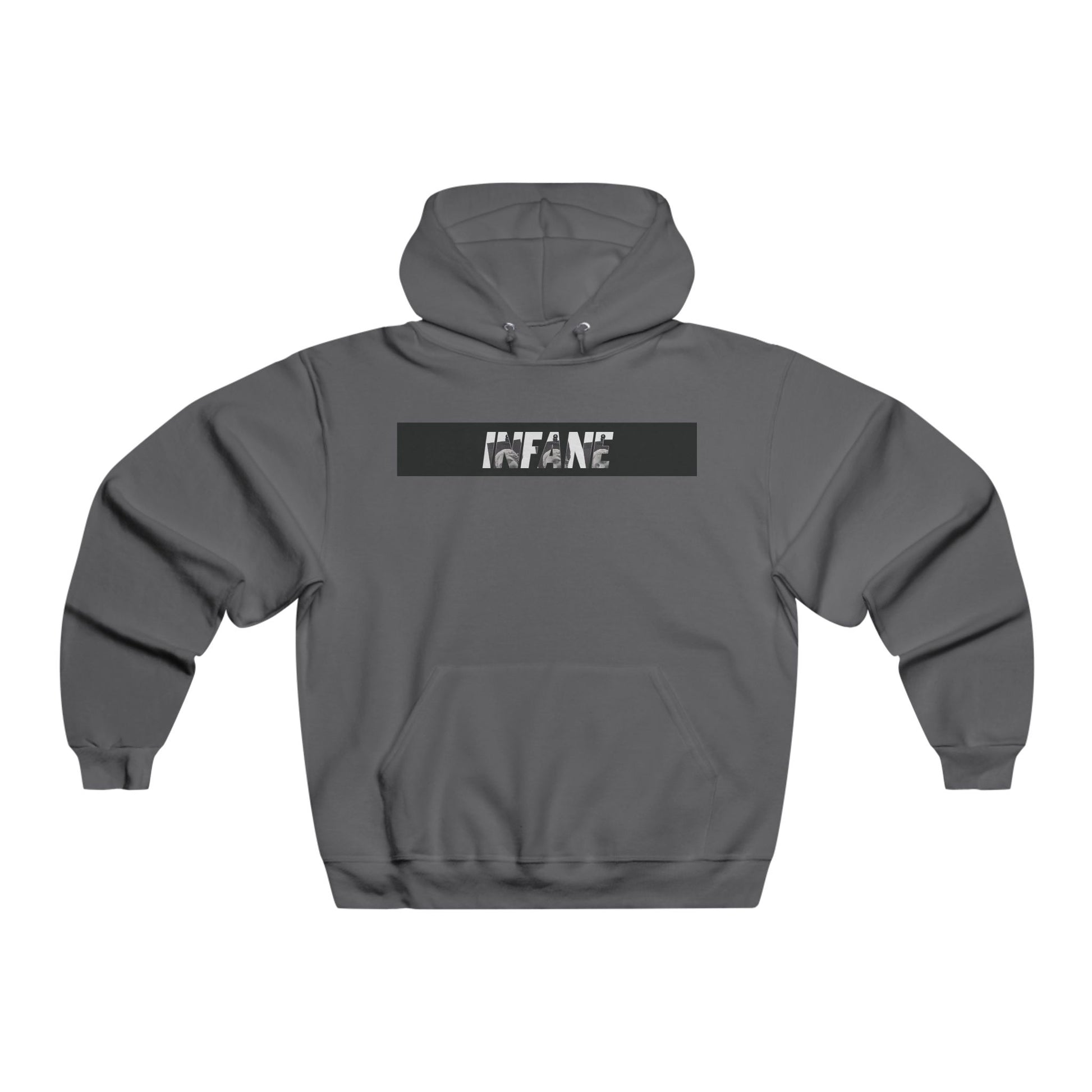 Men's Hooded Sweatshirt -  Infane Stripe