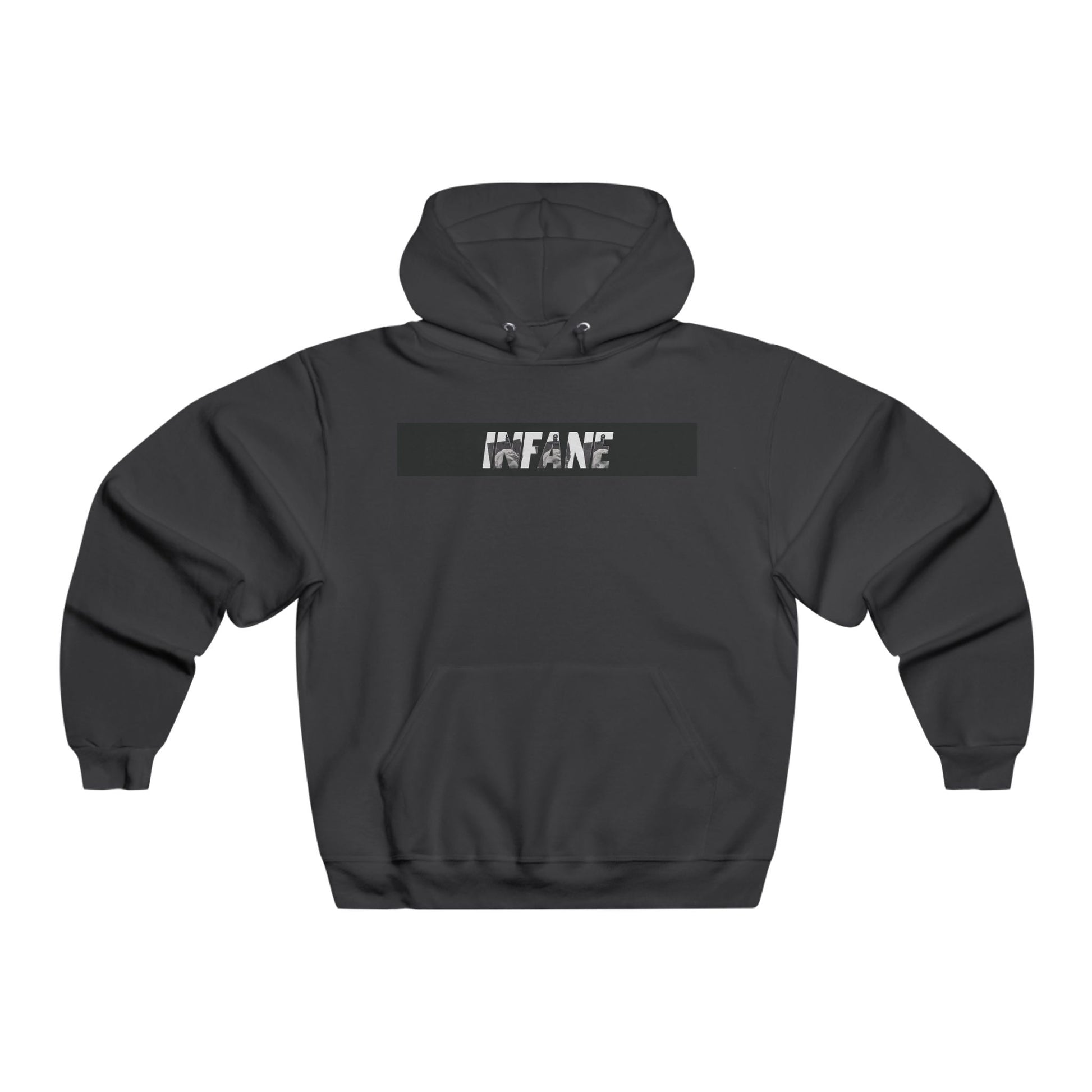 Men's Hooded Sweatshirt -  Infane Stripe
