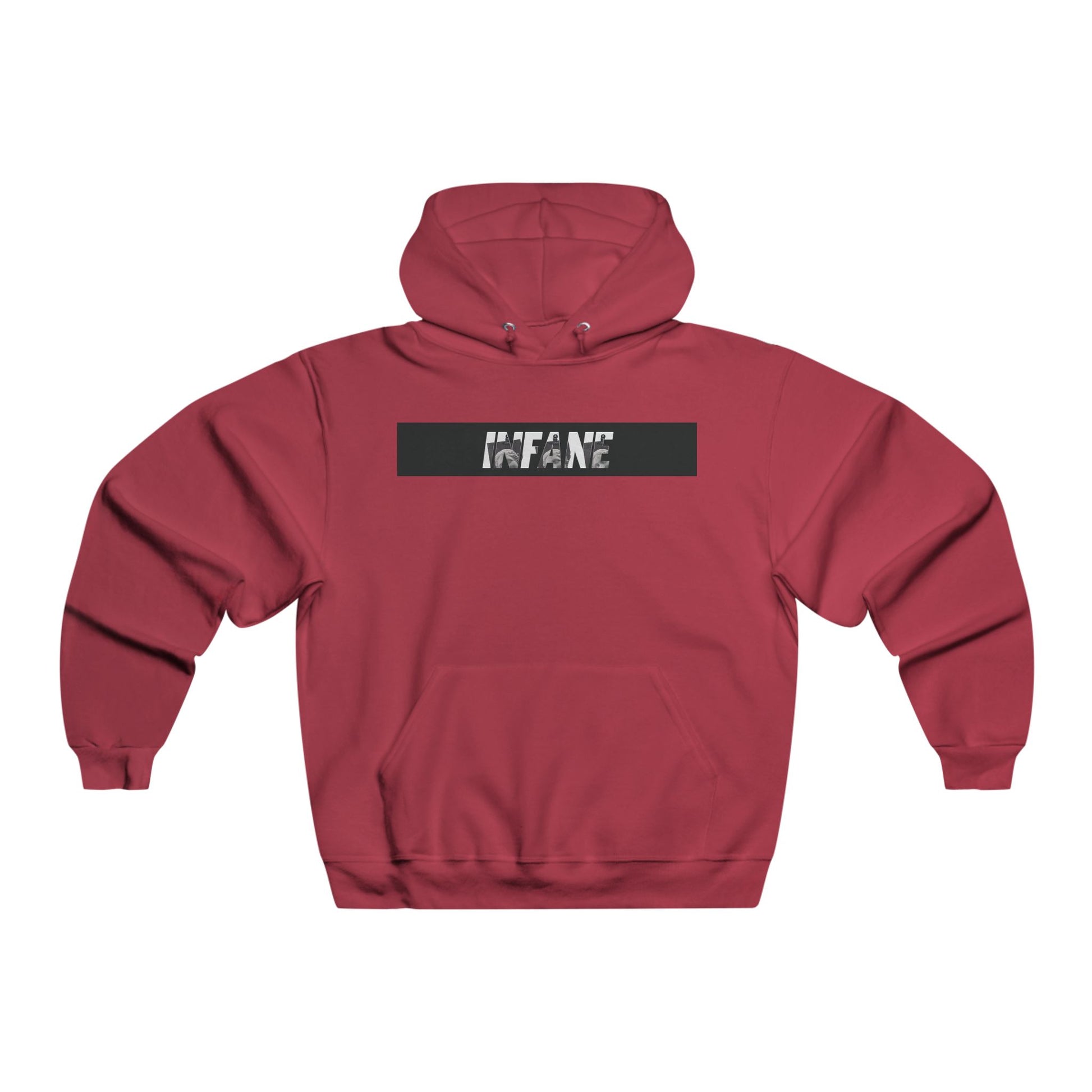 Men's Hooded Sweatshirt -  Infane Stripe