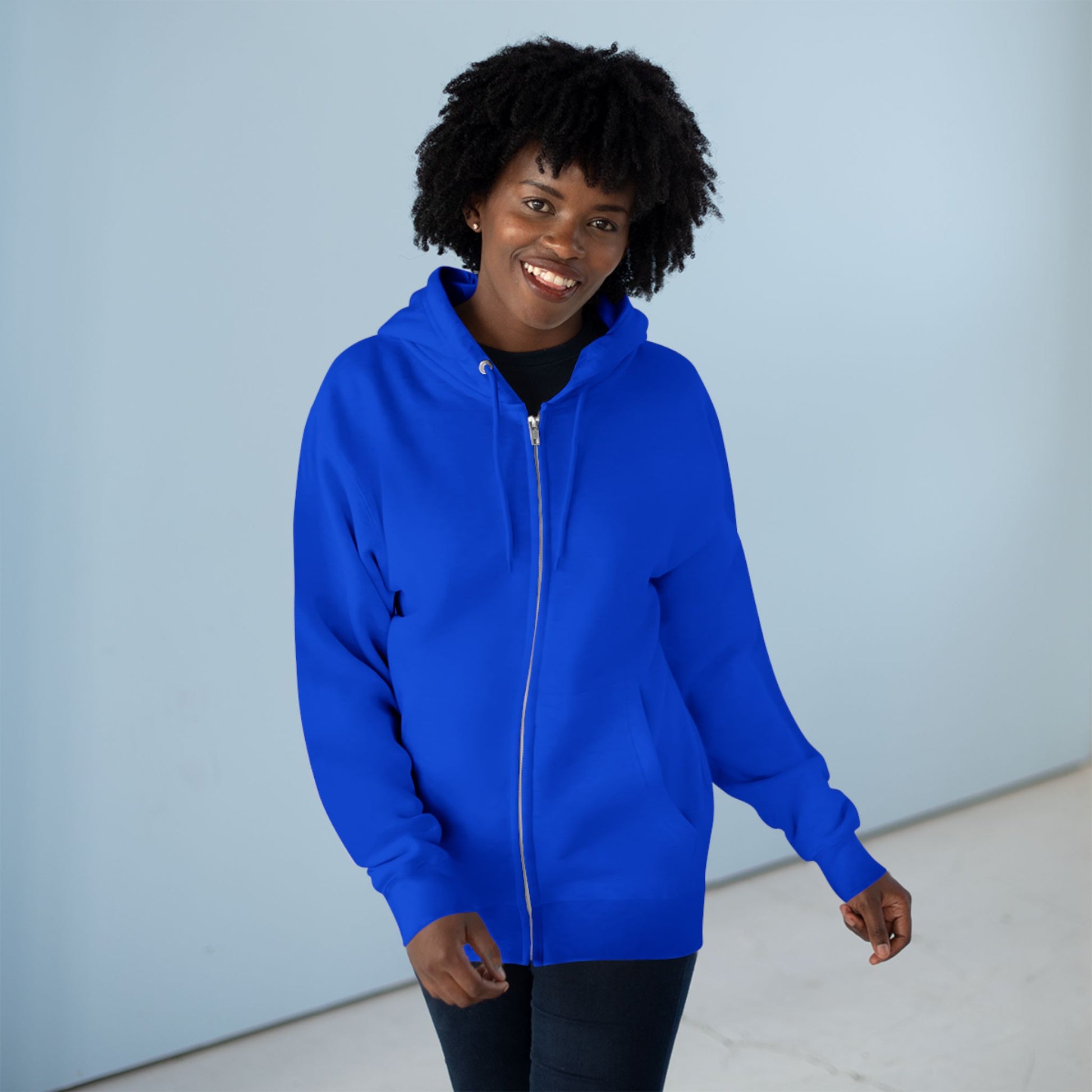Unisex Zip Hoodie x Back Design EU