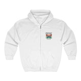 Butterfly Design Unisex Zip-Up Hoodie - Eu