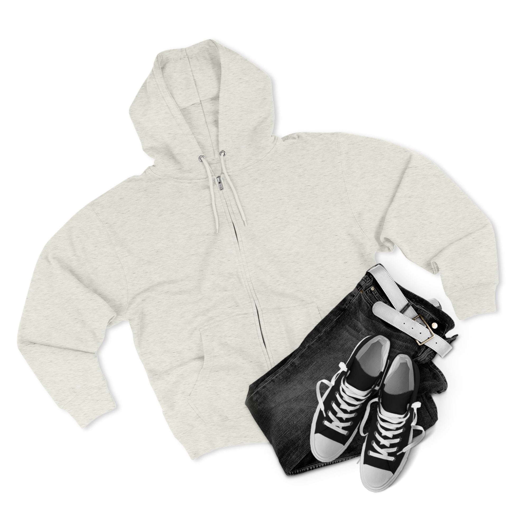 Unisex Zip Hoodie x Back Design EU