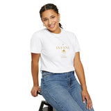 Infane Circle Rose Unisex Garment-Dyed T-shirt