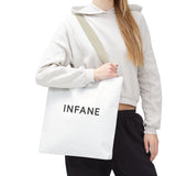 Sac fourre-tout minimaliste INFANE | Sac fourre-tout chic en toile pour vos essentiels du quotidien