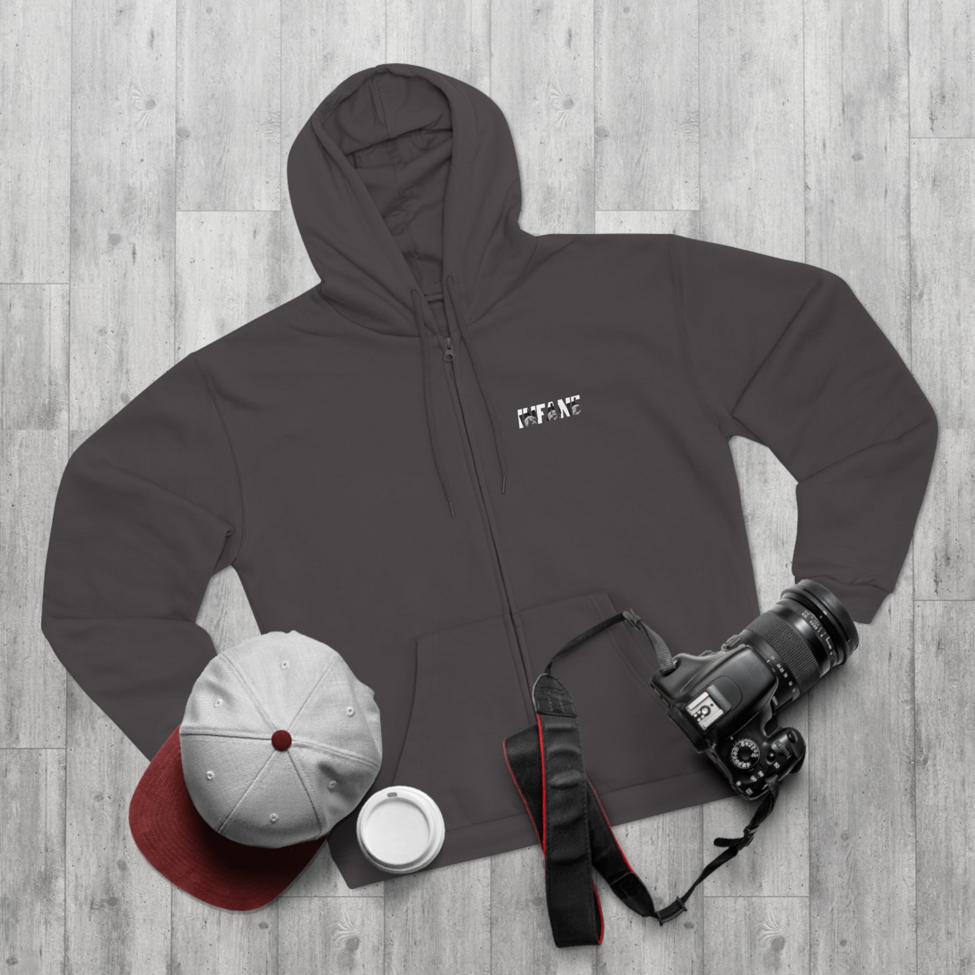 Unisex Hooded Zip Sweatshirt - Comfort Plus EU