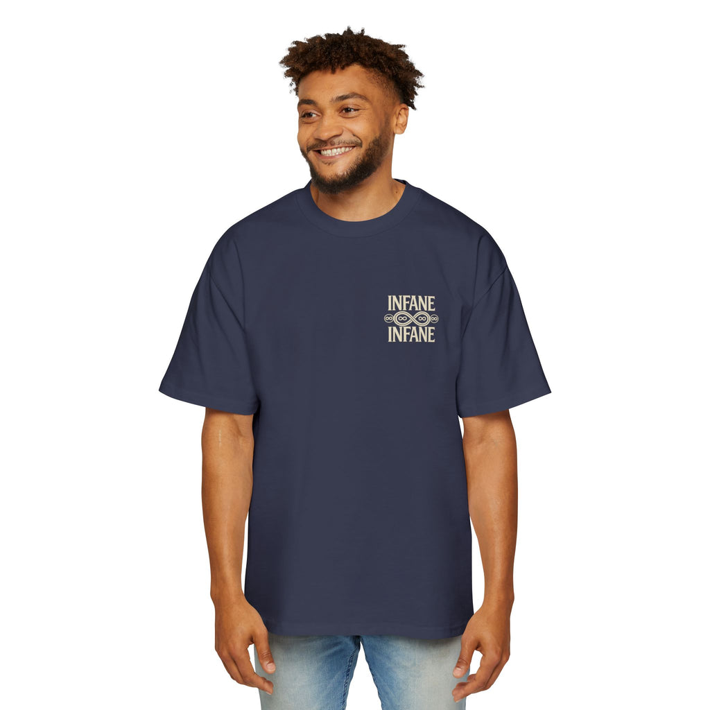 Heavy Luxury Oversized Te Streetwear | Tshirt Infane