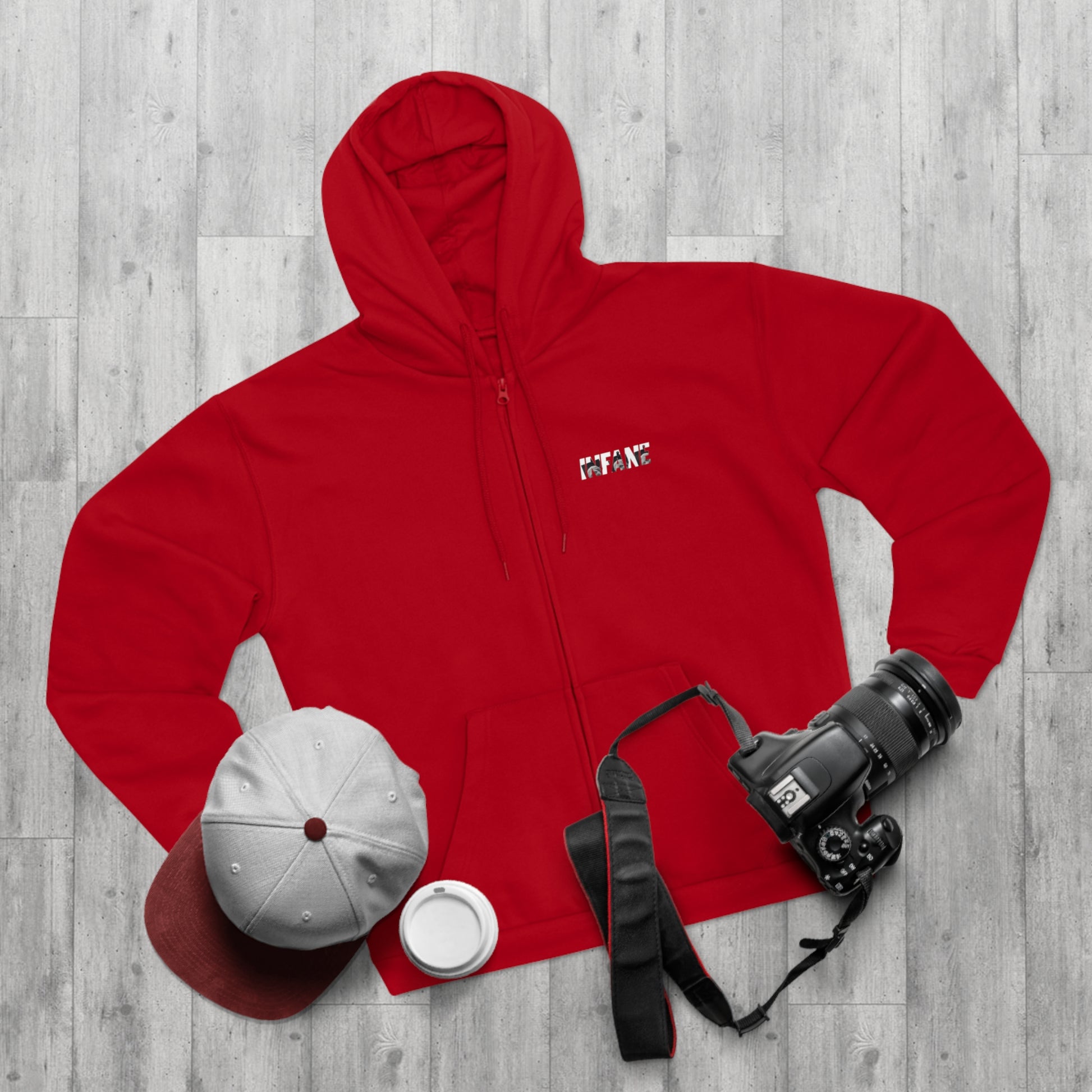 Unisex Hooded Zip Sweatshirt - Comfort Plus EU