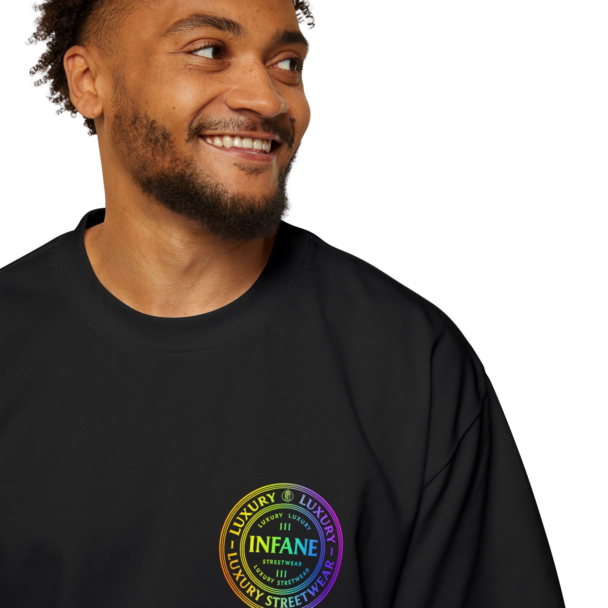 Men's Heavy Oversized Circle T-shirt | Infane Tshirt