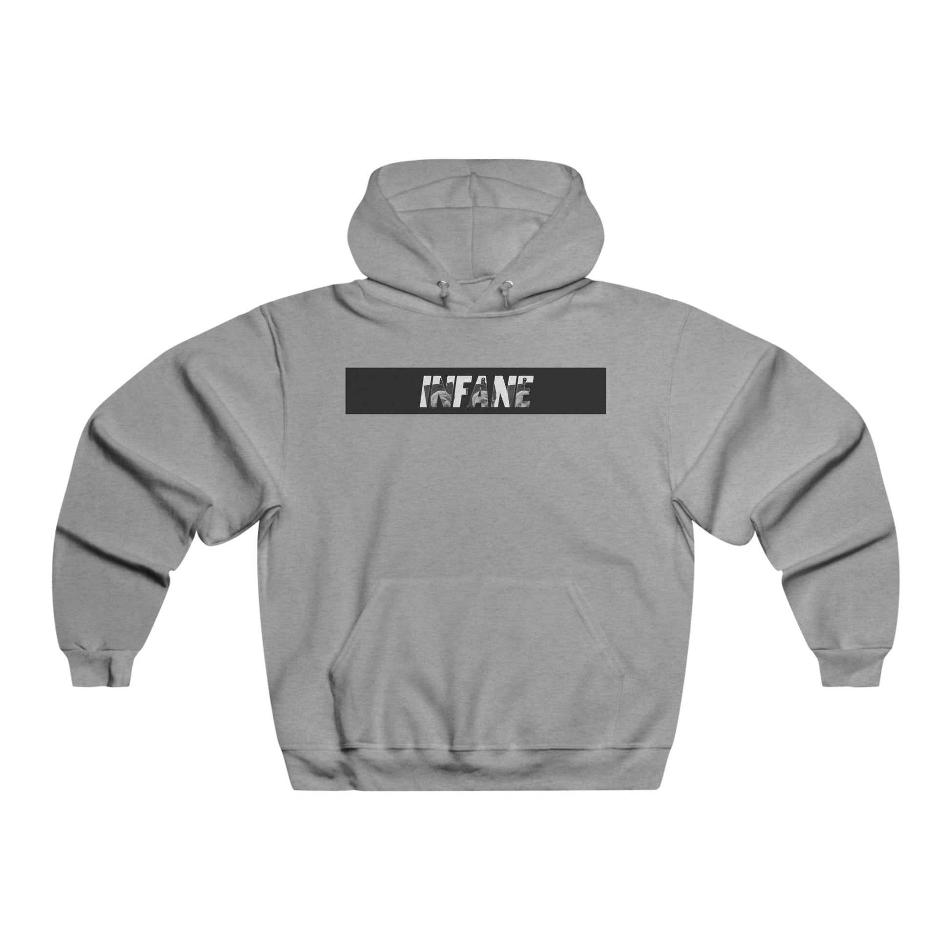 Men's Hooded Sweatshirt -  Infane Stripe