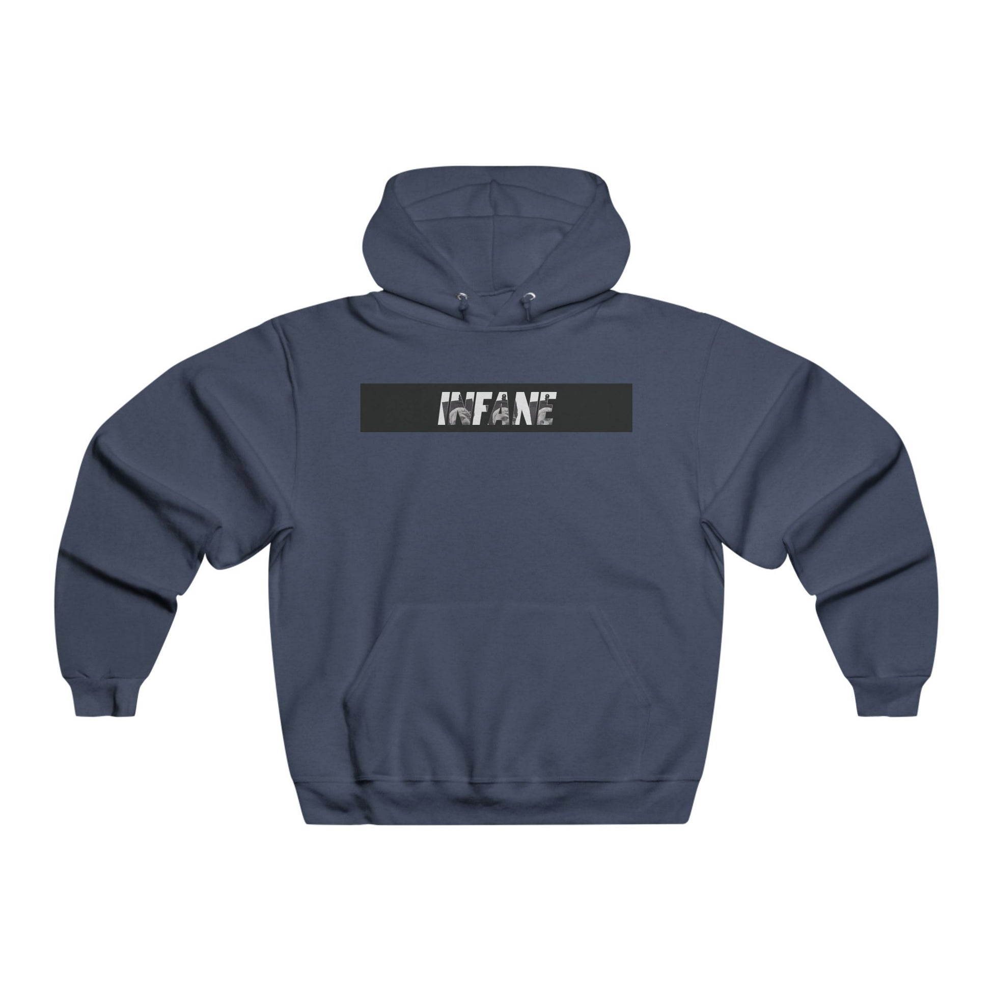Men's Hooded Sweatshirt -  Infane Stripe