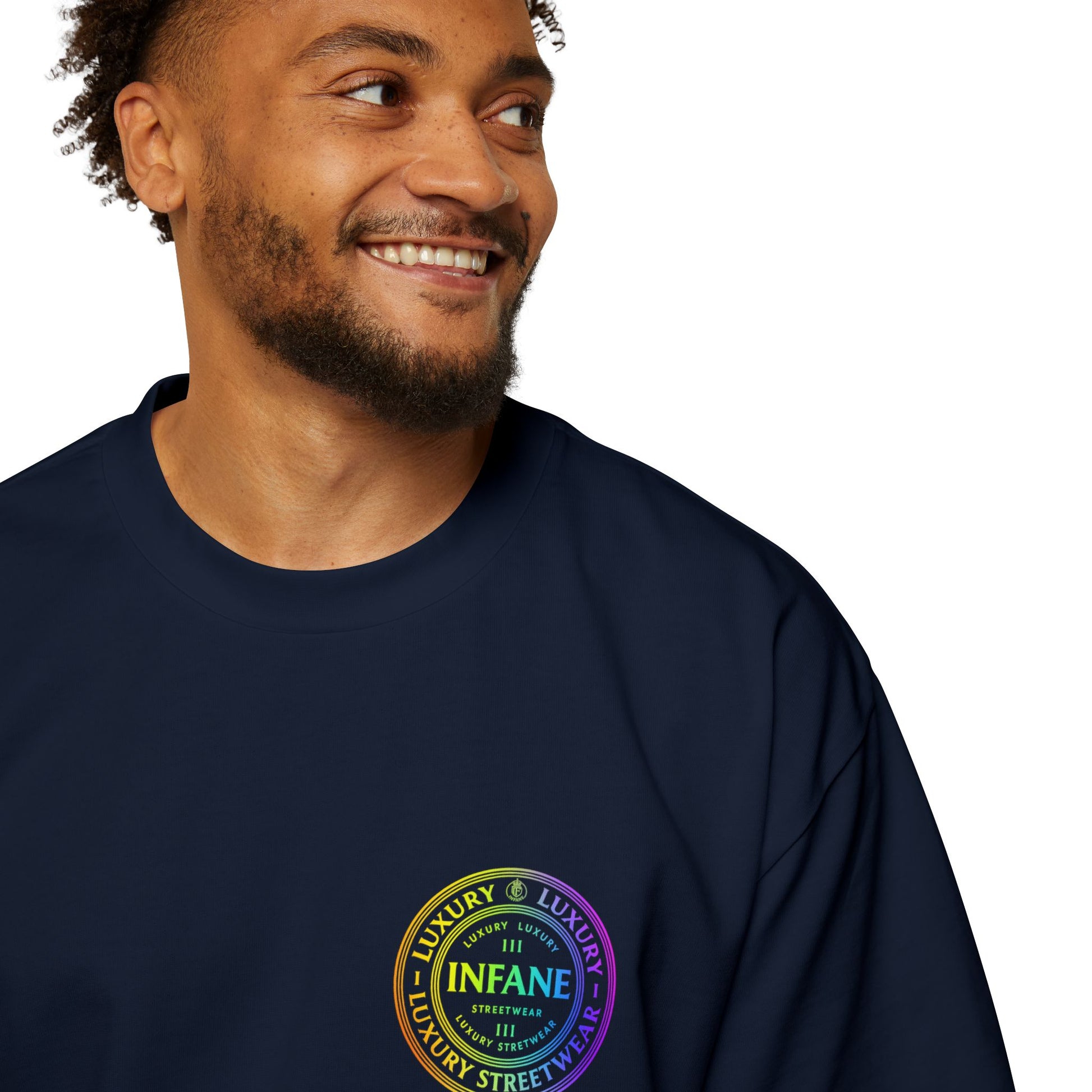 Men's Heavy Oversized Circle T-shirt | Infane Tshirt