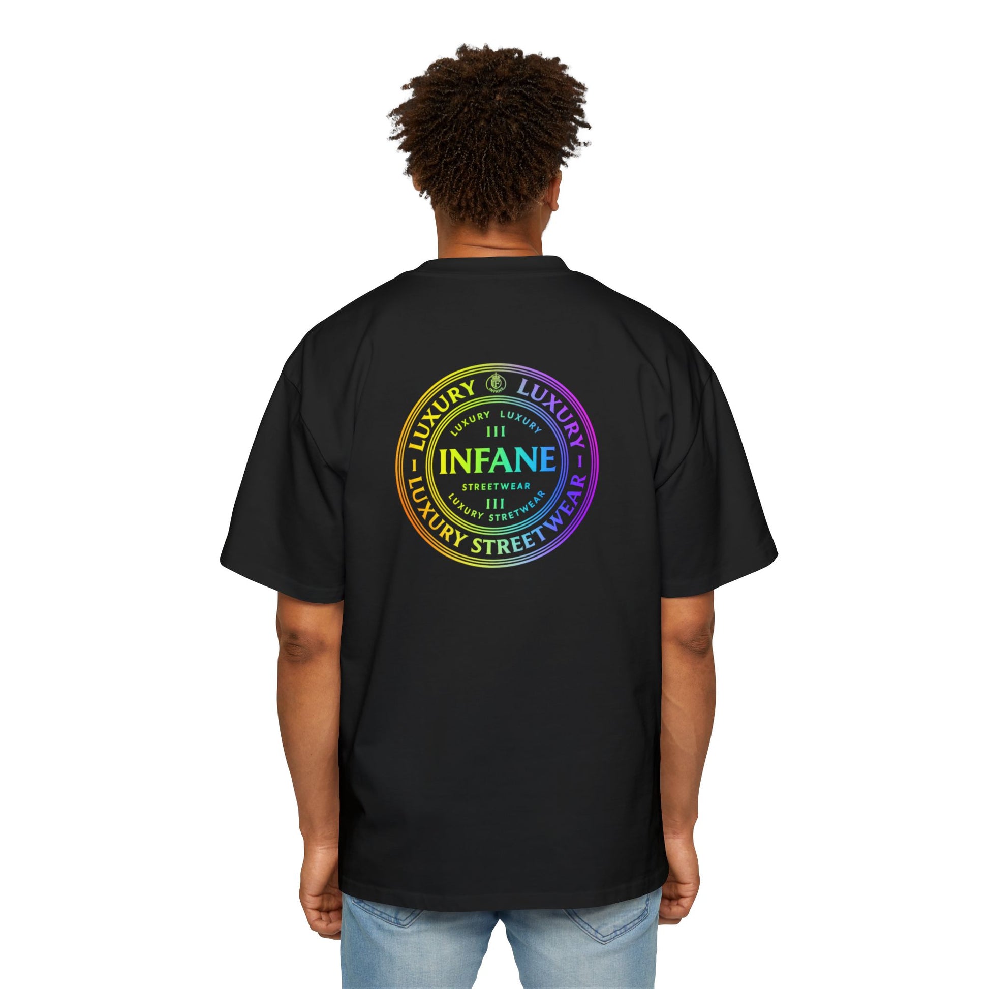 Men's Heavy Oversized Circle T-shirt | Infane Tshirt