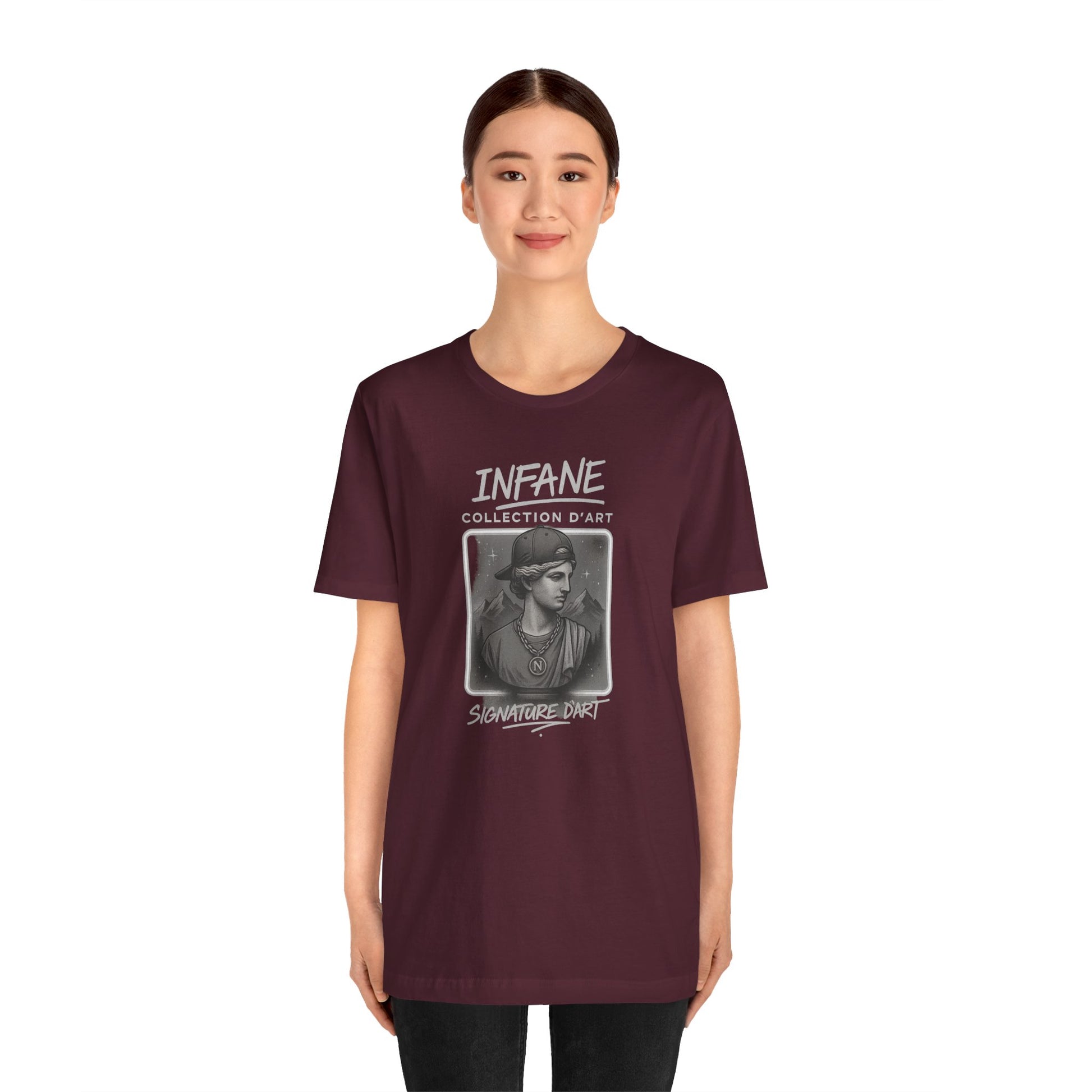 Statue Cap Unisex Jersey Tshirt | Infane Europe Edition