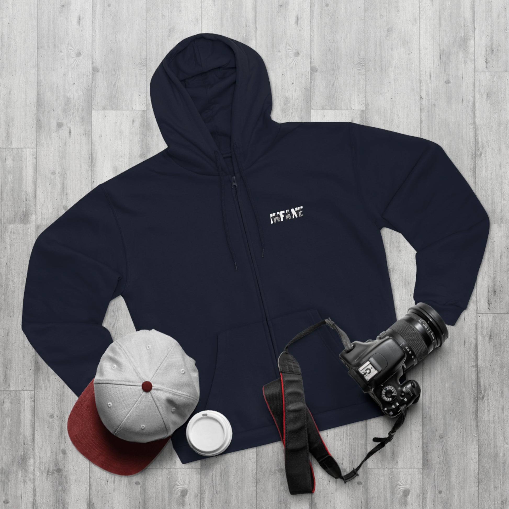 Unisex Hooded Zip Sweatshirt - Comfort Plus EU
