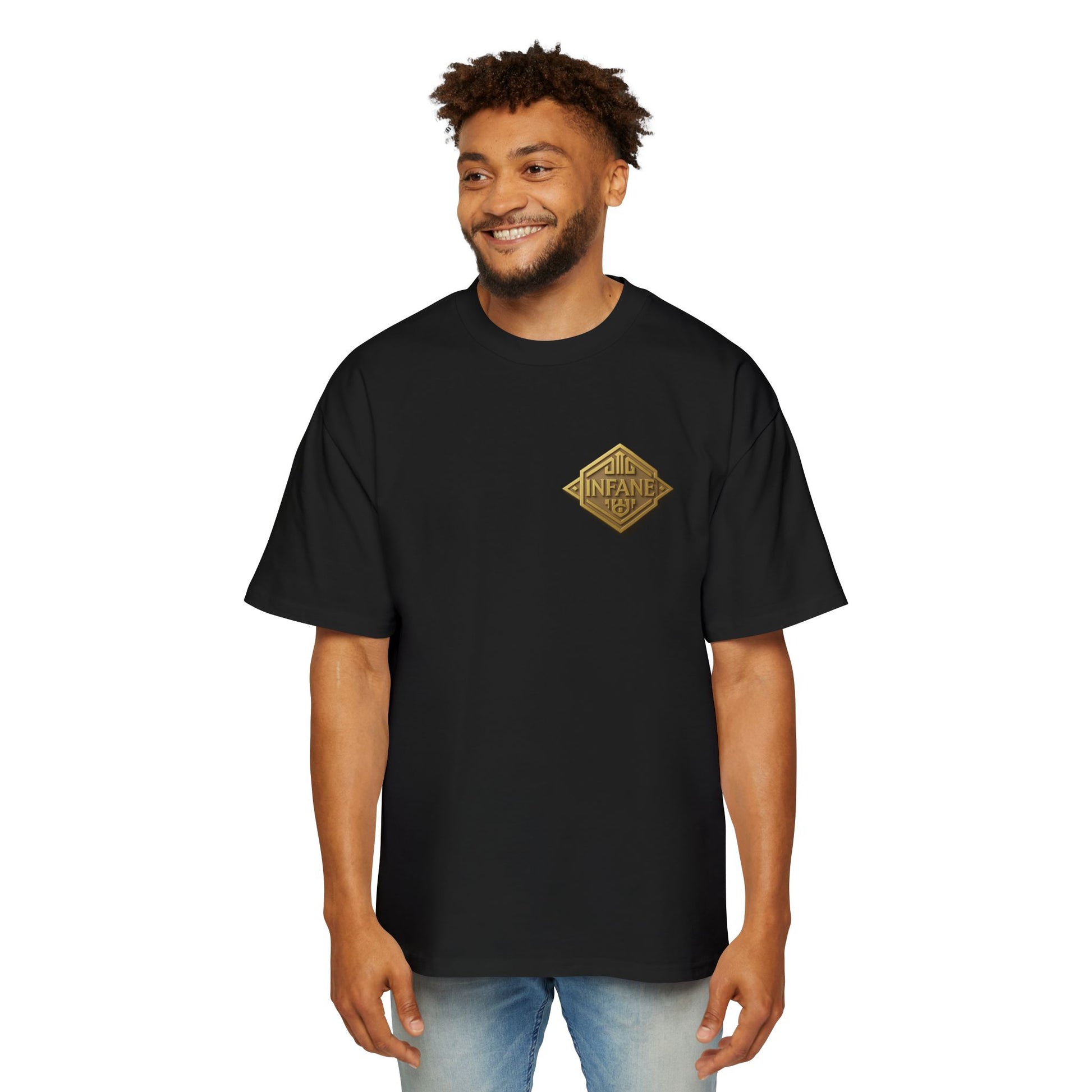 Luxury Emblem | Heavy Oversized Infane Tshirt