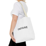 Sac fourre-tout minimaliste INFANE | Sac fourre-tout chic en toile pour vos essentiels du quotidien