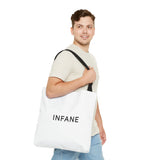 Sac fourre-tout minimaliste INFANE | Sac fourre-tout chic en toile pour vos essentiels du quotidien