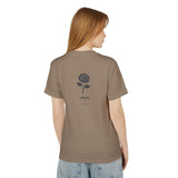 Unisex Heavyweight Cotton Rose T-shirt | Tshirt Infane