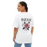 Rose Oversized Tee Man n Woman