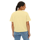 Boxy T w Floral Rosey