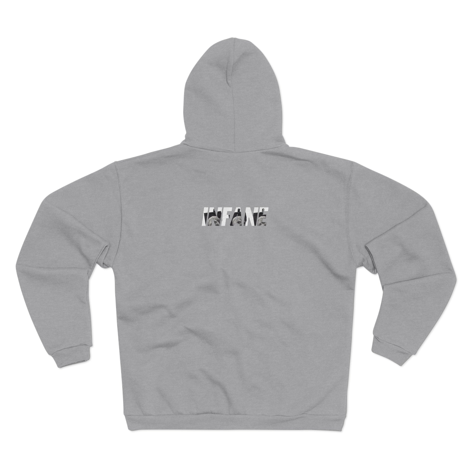 Unisex Hooded Zip Sweatshirt - Comfort Plus EU