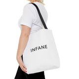Sac fourre-tout minimaliste INFANE | Sac fourre-tout chic en toile pour vos essentiels du quotidien